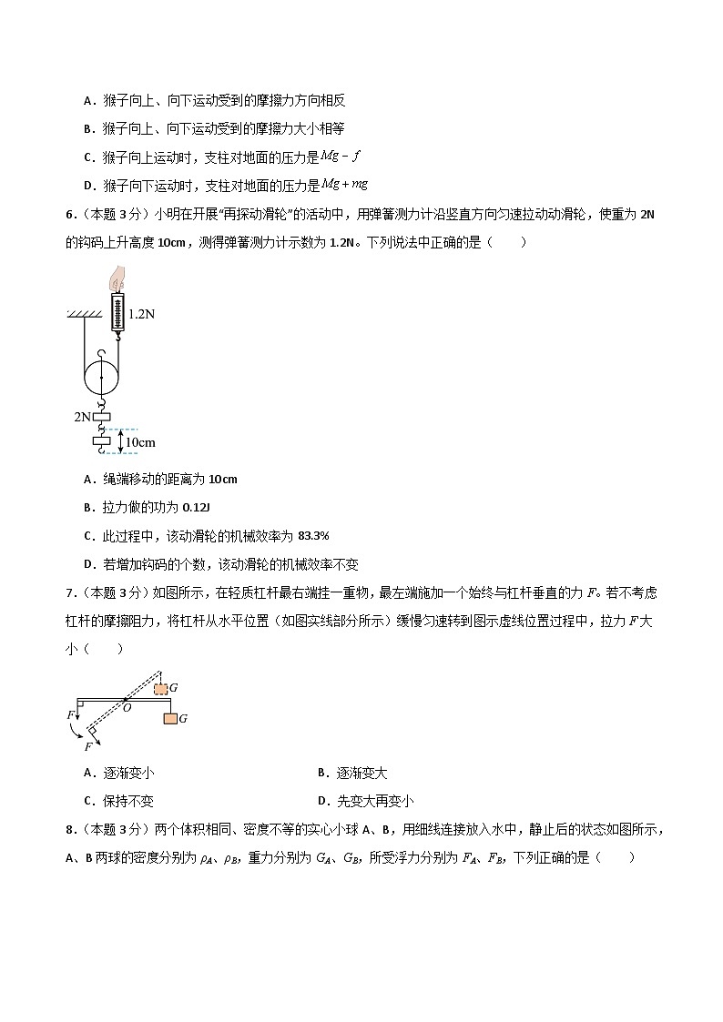 期末模拟考试卷02（原卷版）第3页