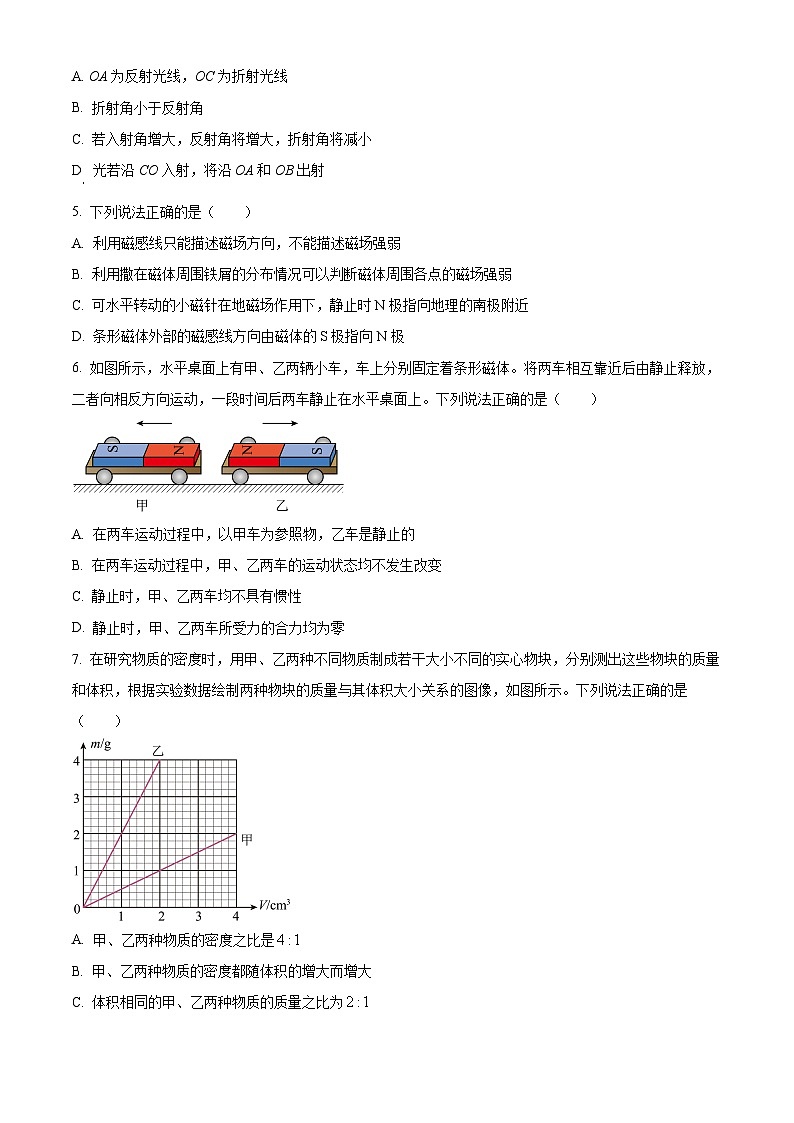 2025年北京市东城区中考二模物理试题（中考模拟）第2页