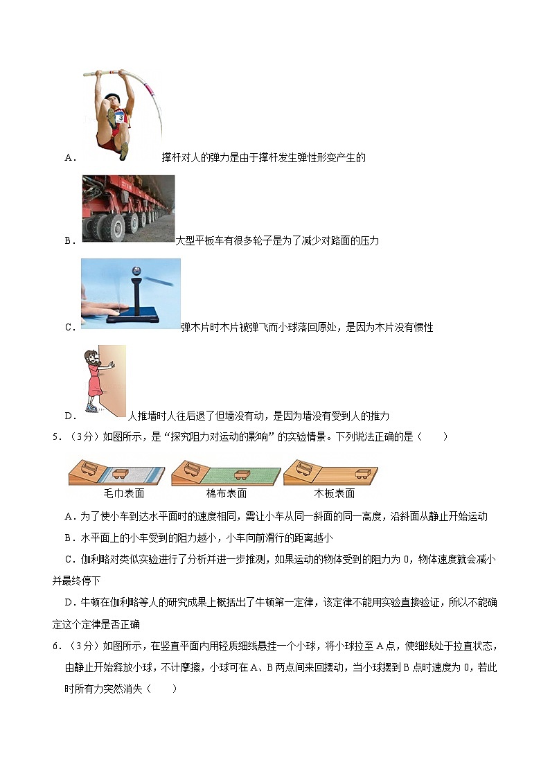 广东省实验中学教育集团2024-2025学年八年级下学期期中物理试卷第2页