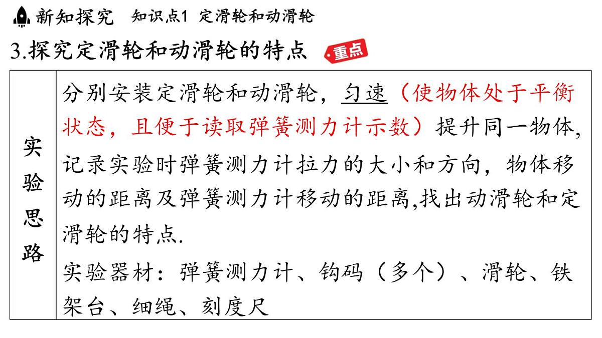 苏科版（2024）九年级物理上册 11.2 滑轮（课件）第5页