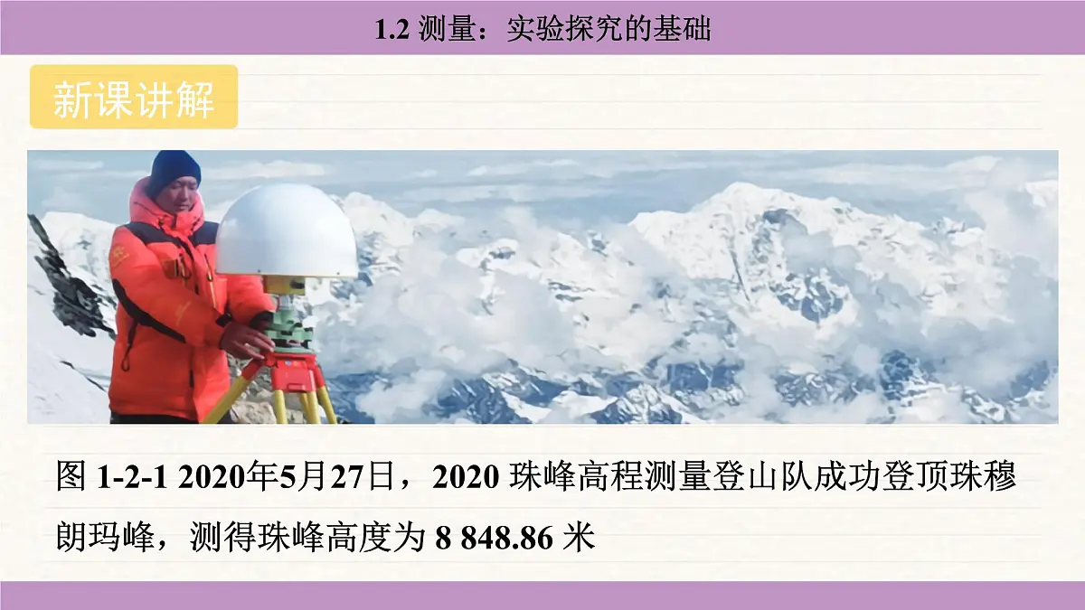 教科版（2024）八年级物理上册 1.2 测量：实验探究的基础（课件）第4页