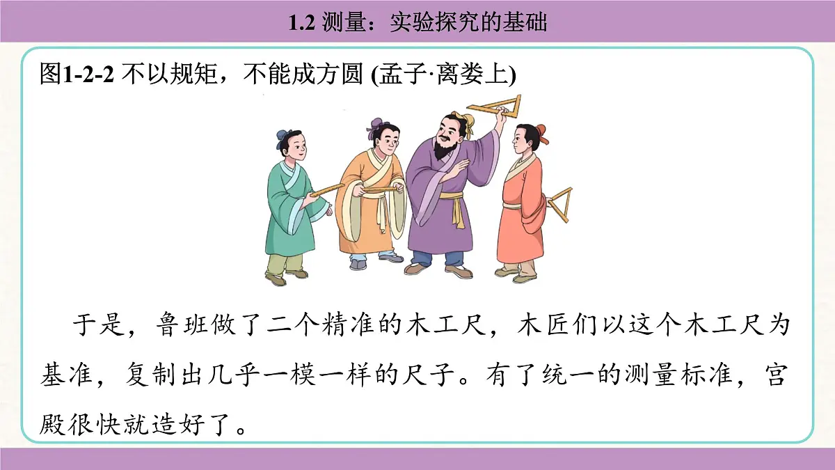 教科版（2024）八年级物理上册 1.2 测量：实验探究的基础（课件）第7页