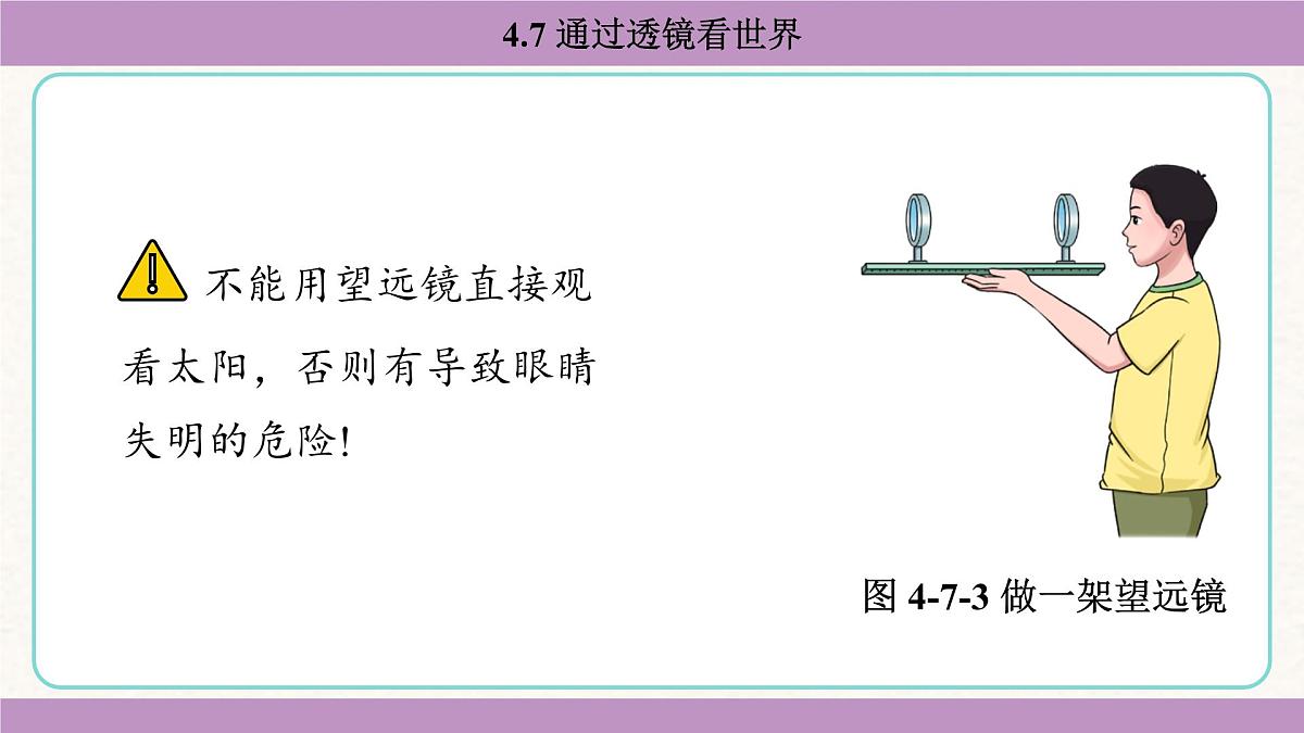 教科版（2024）八年级物理上册 4.7 通过透镜看世界（课件）第8页