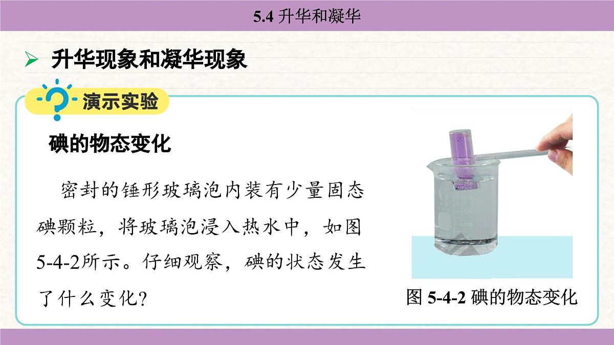 教科版（2024）八年级物理上册 5.4 升华和凝华（课件）第5页