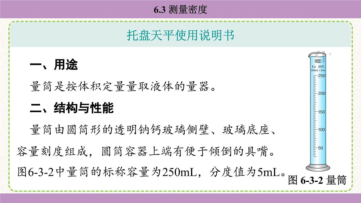 教科版（2024）八年级物理上册 6.3 测量密度（课件）第6页