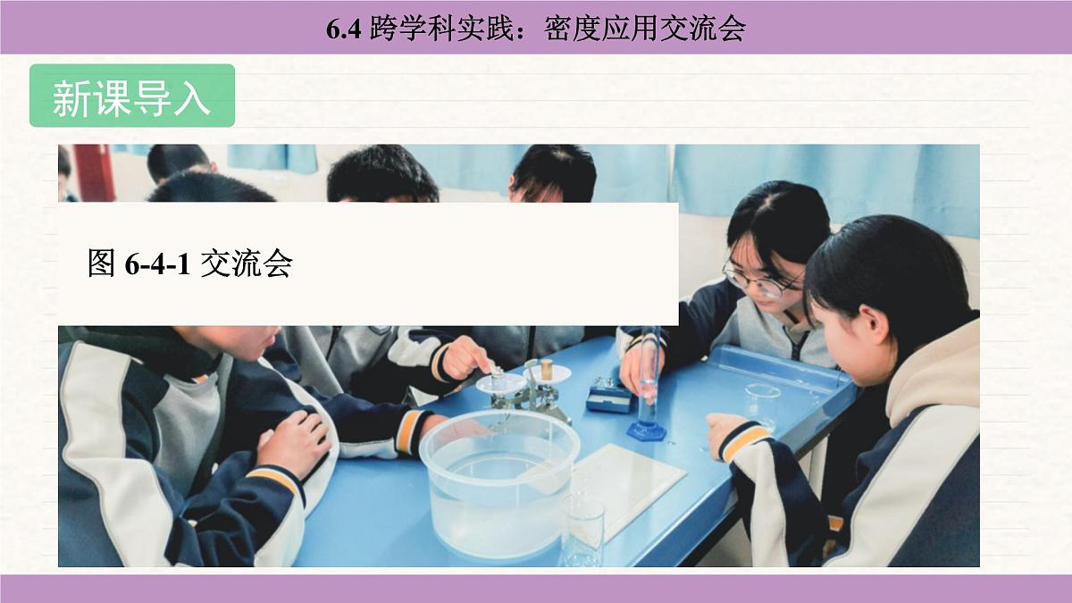 教科版（2024）八年级物理上册 6.4 跨学科实践：密度应用交流会（课件）第3页