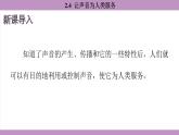 滬粵版（2024）八年級(jí)物理上冊(cè) 2.4 讓聲音為人類(lèi)服務(wù)（課件）