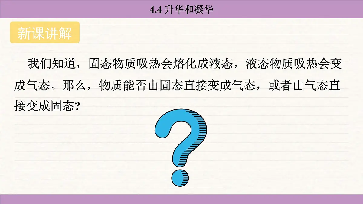 苏科版（2024）八年级物理上册 4.4 升华和凝华（课件）第4页
