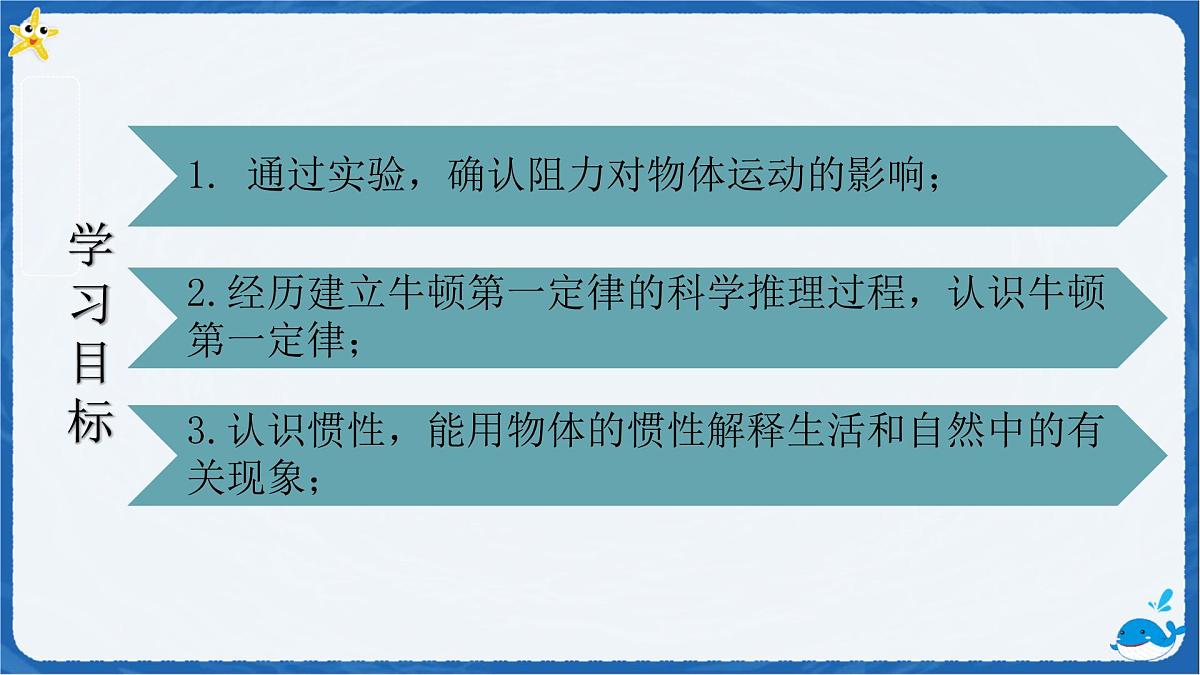 8.1 牛顿第一定律 课件  初中人教版（2024）物理八年级下册第2页