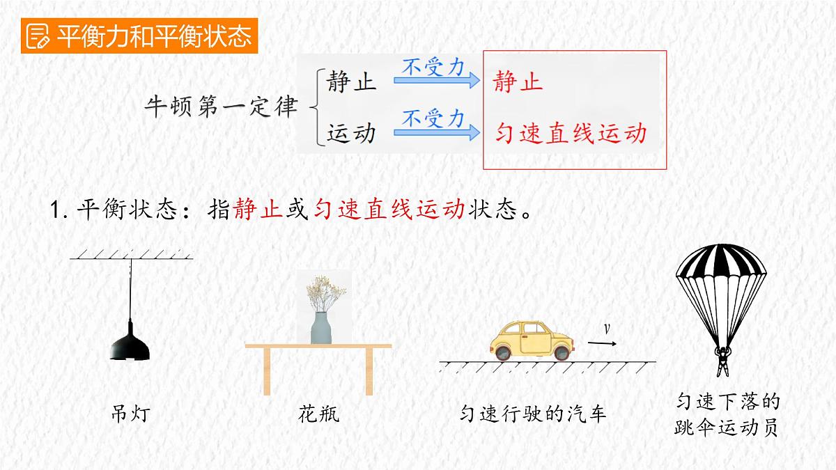 8.2 二力平衡-课件-初中人教版（2024）物理八年级下册第5页