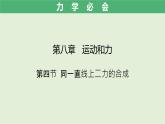 8.4 同一直线上二力的合成 课件-初中物理人教版（2024）八年级下册