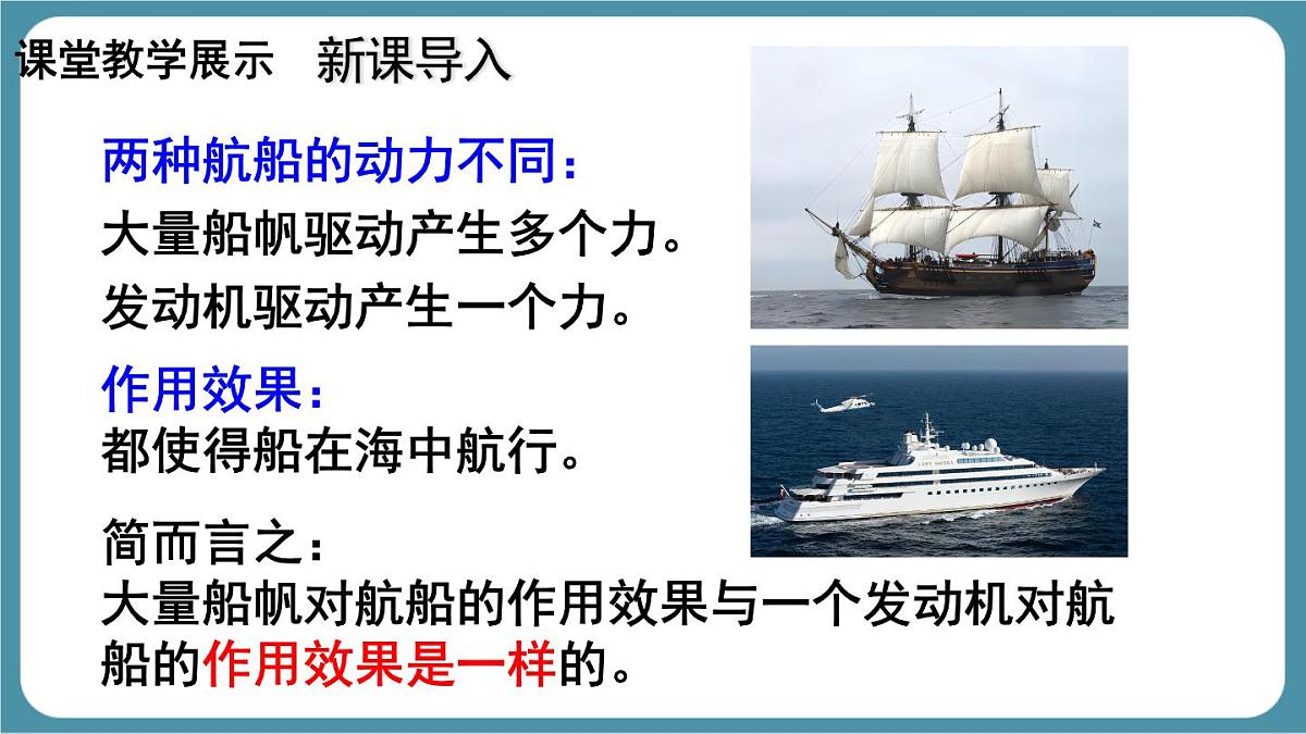 8.4 同一直线上二力的合成 物理课件人教版（2024）八年级下册第5页