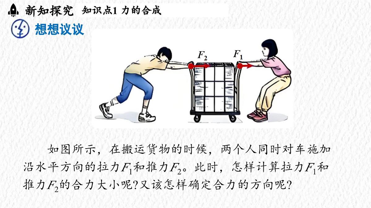 8.4 同一直线上二力的合成（课件）人教版（2024）物理八年级下册第6页