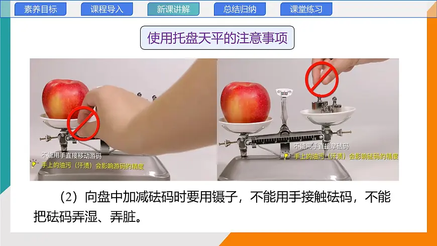 6.1 质量 第二课时(教学课件）——初中物理教科版（2024）八年级上册第8页