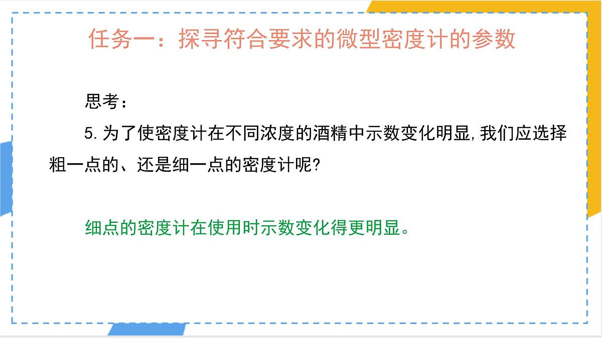 10.4 跨学科实践：制作微型密度计（课件）人教版（2024）物理八年级下册第6页