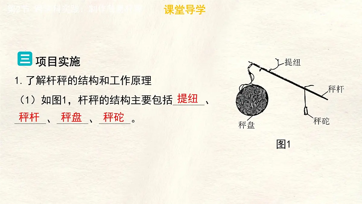 12.2 跨学科实践：制作简易杆秤-课件-人教版（2024）物理八年级下册第4页