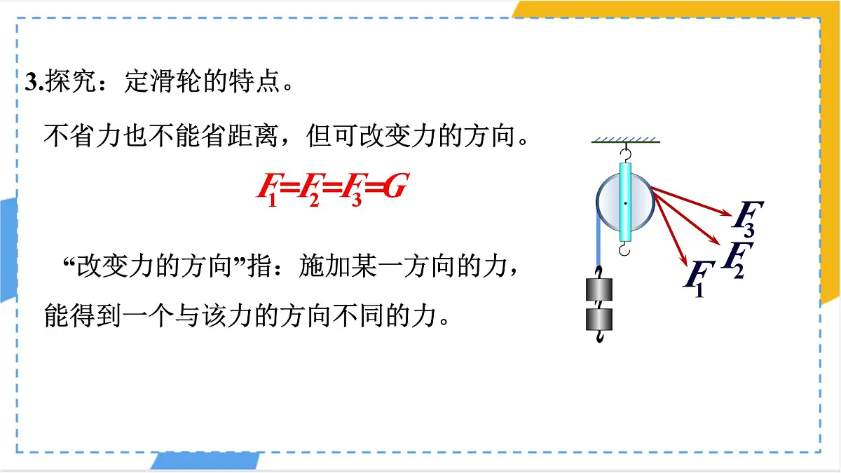 12.3 滑轮 课件 人教版（2024）初中物理八年级下册第7页