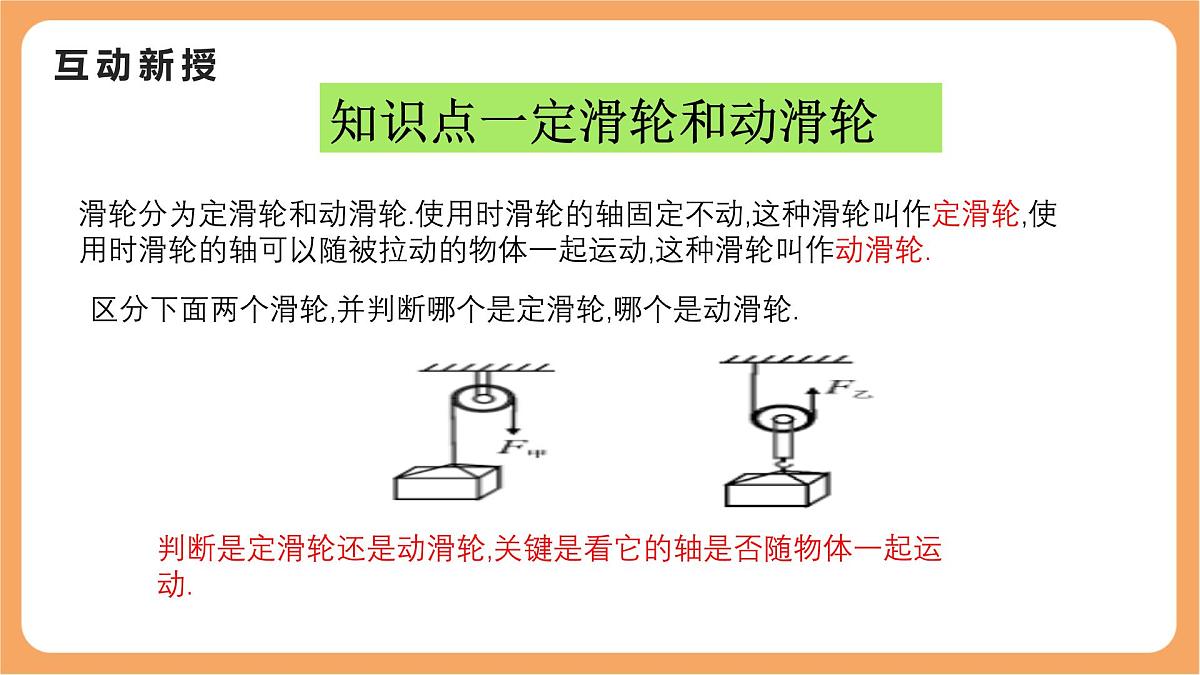 12.3 滑轮 课件 人教版（2024）物理八年级下册第5页