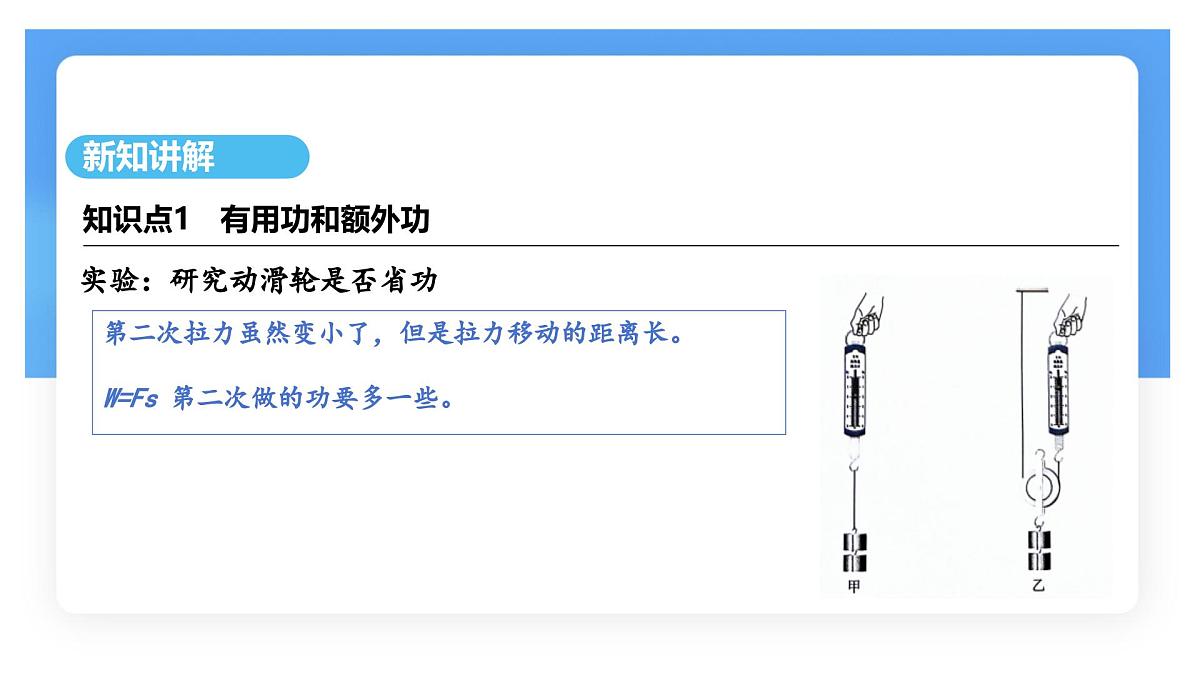 12.4 机械效率-课件 初中人教版（2024）物理八年级下册第5页