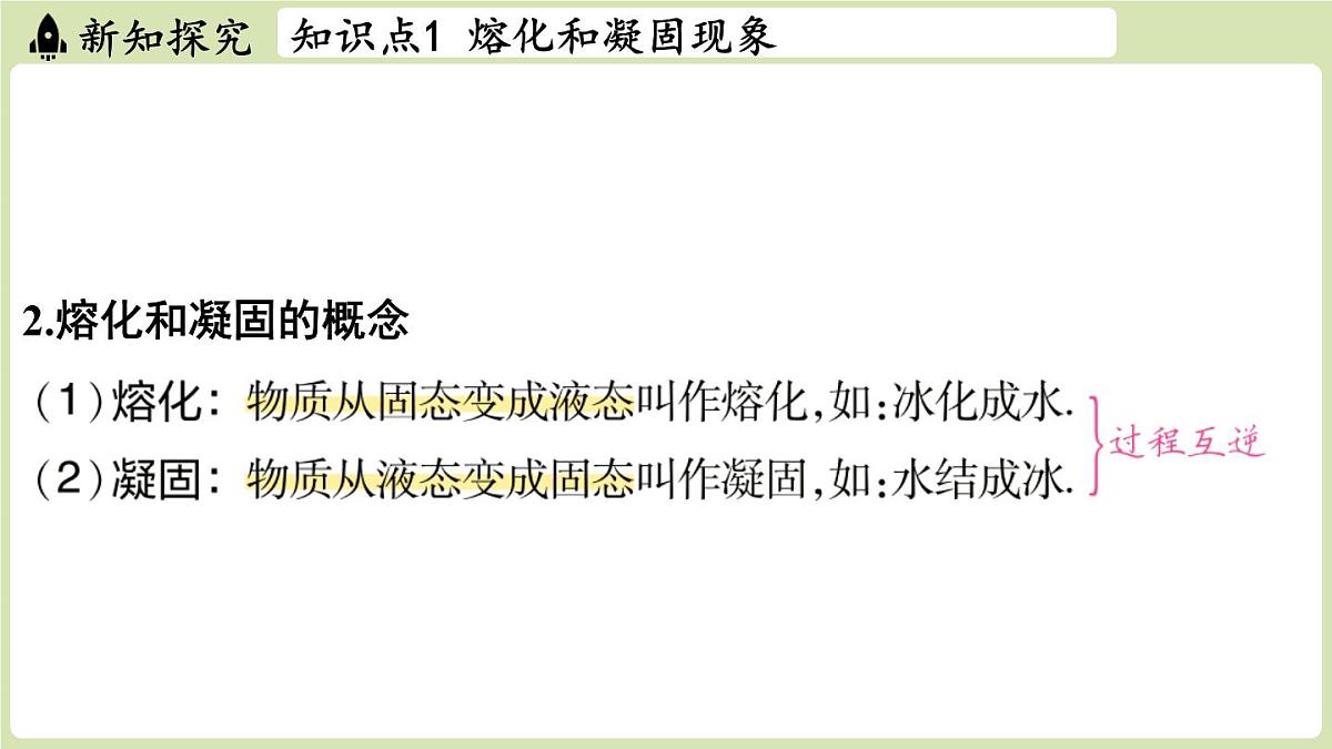 【暑假提前学】2025年秋苏科版物理八年级上册教学课件 第四章 第三节 熔化和凝固第8页