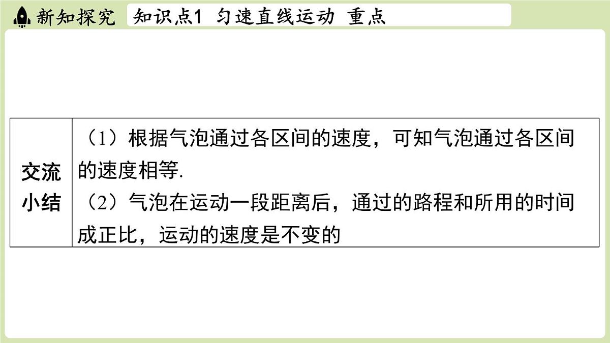 【暑假提前学】2025年秋苏科版物理八年级上册教学课件 第五章 第三节 直线运动第7页