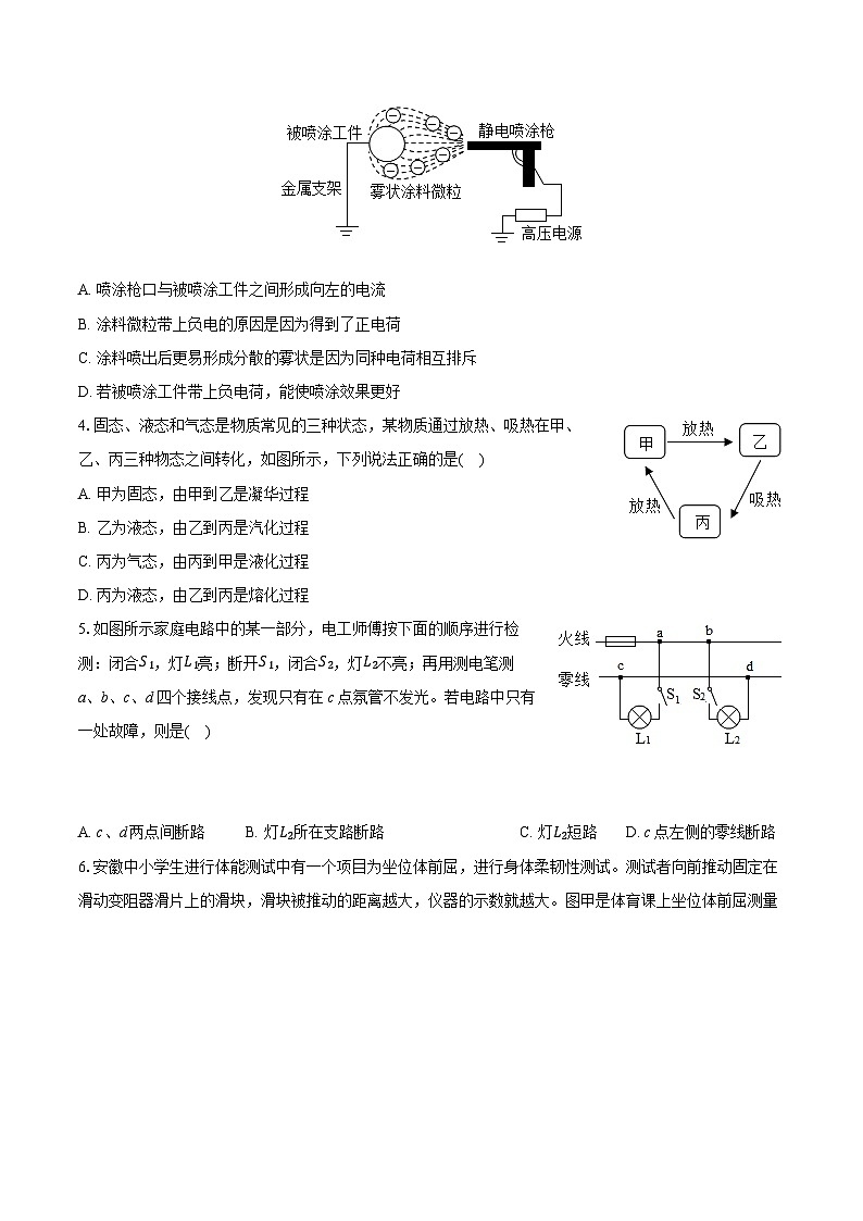 2025年广东省广州市天河中学中考物理二模试卷（中考模拟）第2页