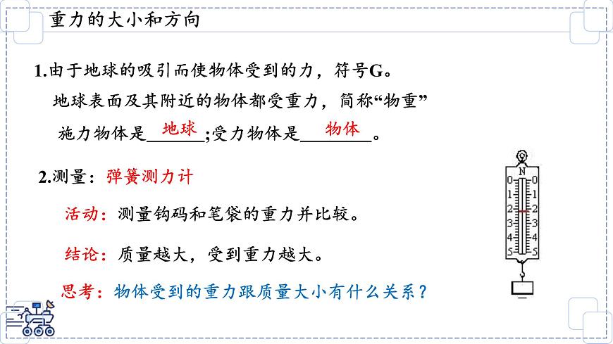 2024-2025学年苏科版物理八年级下册 7.2 重力 力的示意图 课件第2页