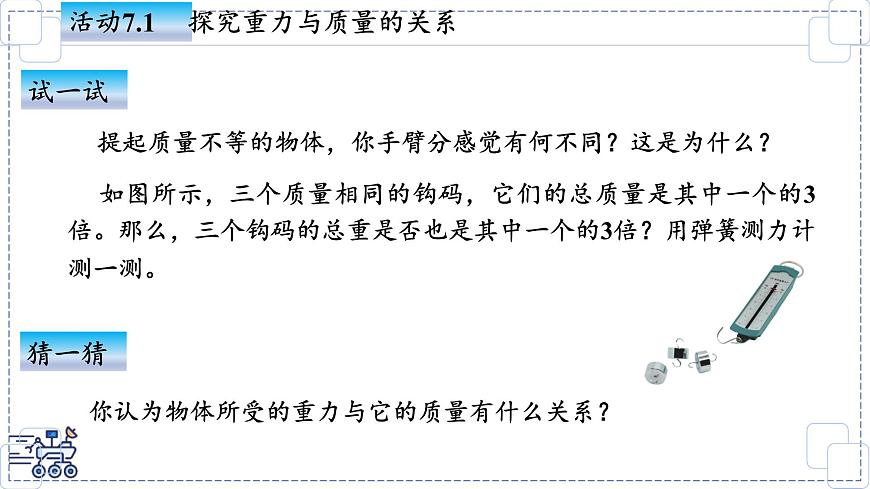 2024-2025学年苏科版物理八年级下册 7.2 重力 力的示意图 课件第3页