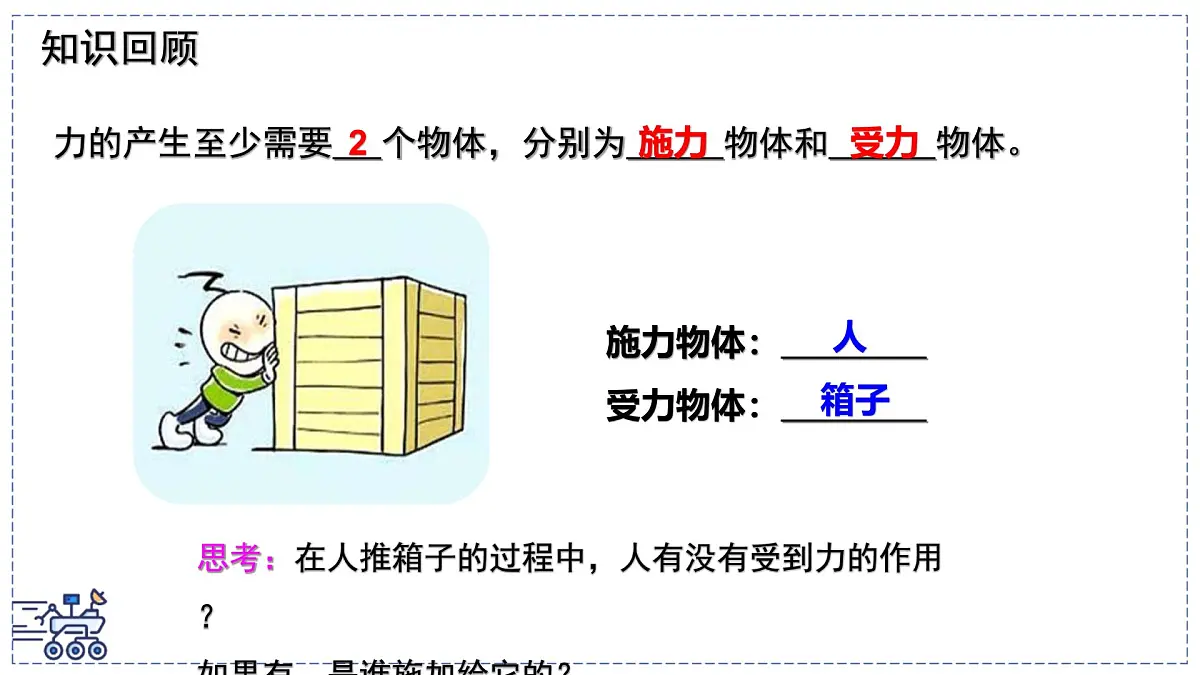 2024-2025学年苏科版物理八年级下册 7.4 力的作用是相互的 课件第2页