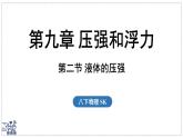 2024-2025學(xué)年蘇科版物理八年級下冊 9.2 液體的壓強  課件