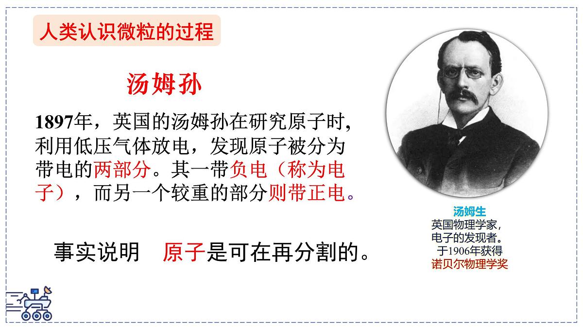 2024-2025学年苏科版物理八年级下册 10.3 探索更小的微粒  课件第3页