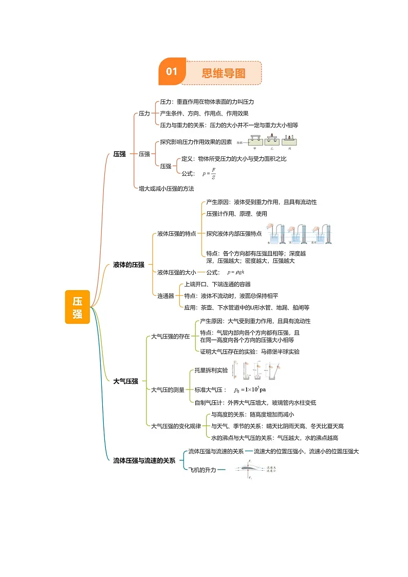 专题10 压强（4大模块知识清单+5个易混易错+5种方法技巧+典例真题精析）（解析版）第2页