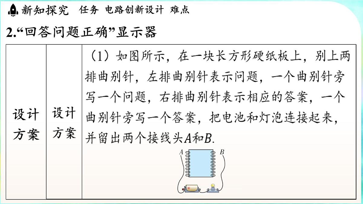 教科版（2024）物理九年级全一册 3.4 跨学科实践_电路创新设计展示（课件）第7页