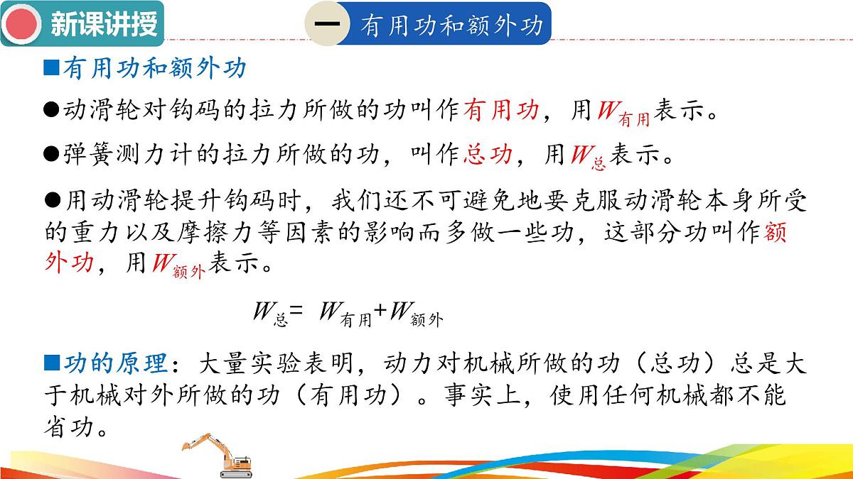 12.4 机械效率 课件 2024-2025学年物理人教版八年级下册第7页