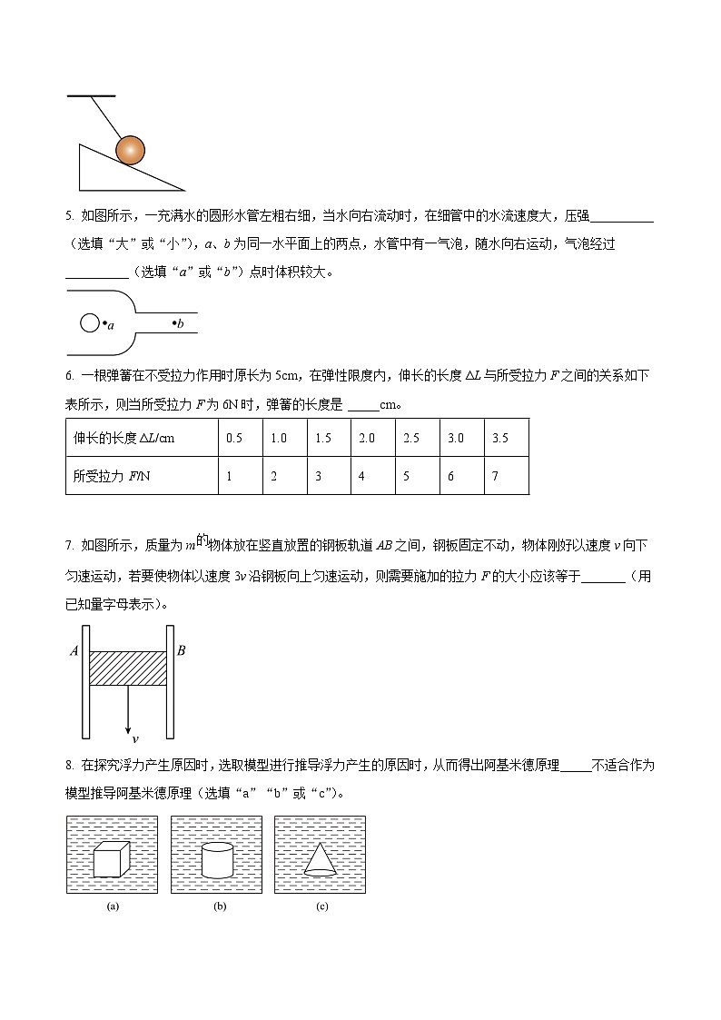 【8物（人）期中】蚌埠市高新区2023-2024学年八年级下学期期中调研物理试题第2页