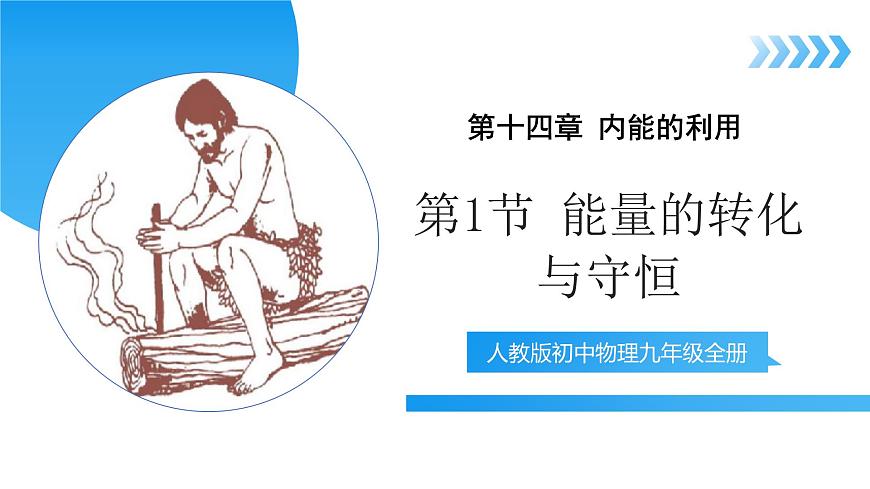 【核心素养】人教版九年级全册 第十四章 第1节《能量的转化与守恒》课件第1页