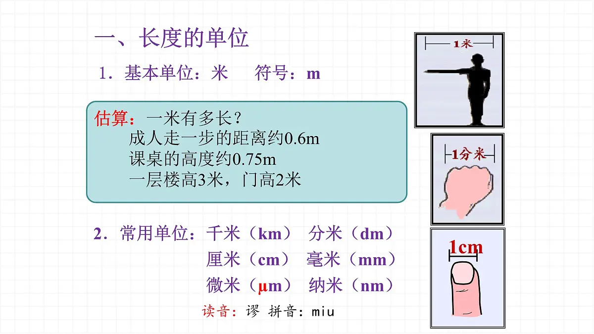人教版物理（2024）八年级上册 1.1 长度和时间的测量 课件第6页
