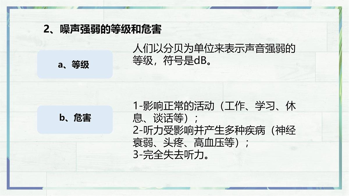 人教版物理（2024）八年级上册 2.4 噪声的危害和控制 课件 初中第6页