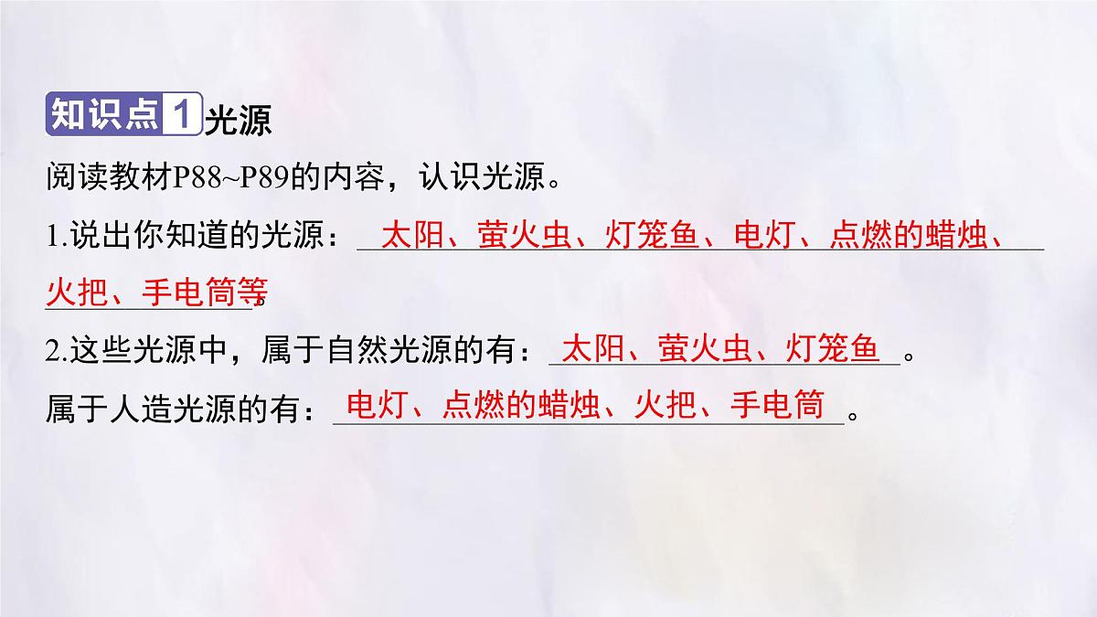 人教版物理（2024）八年级上册 4.1 光的直线传播 课件第4页