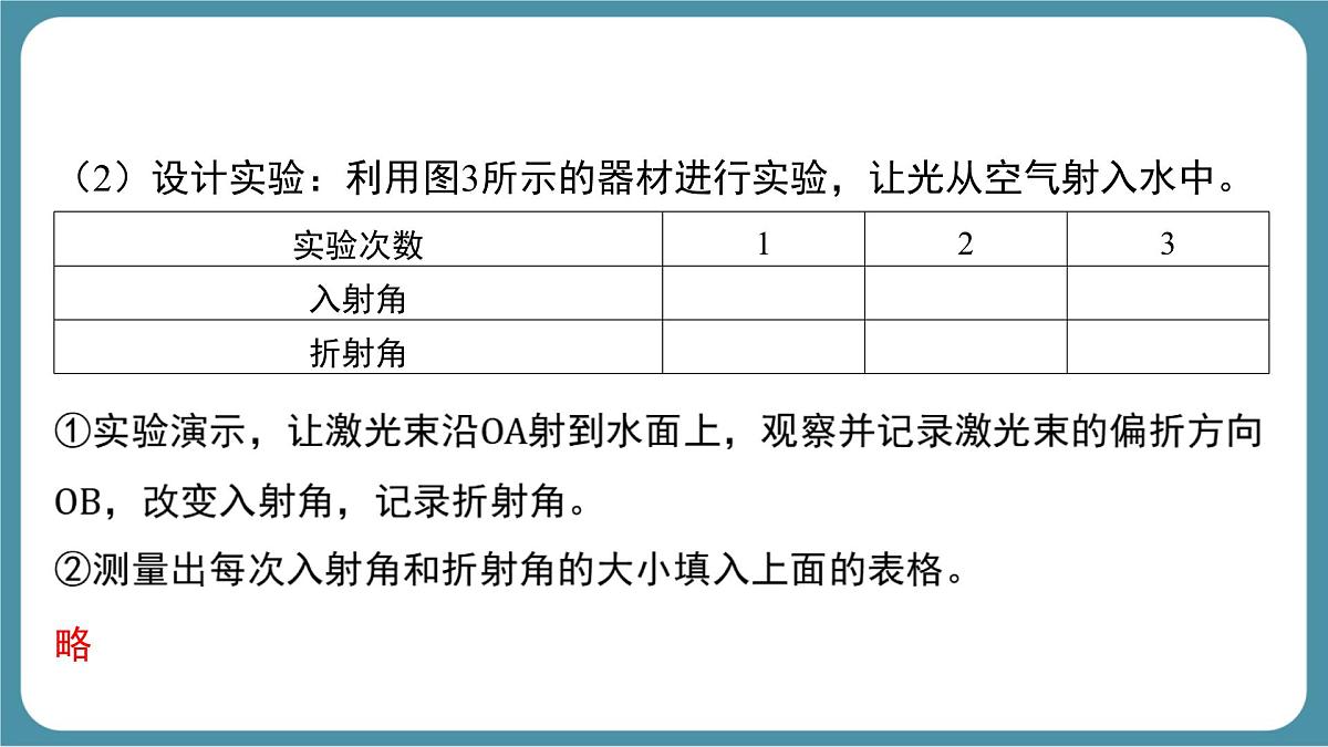 人教版物理（2024）八年级上册 4.4 光的折射 课件第7页