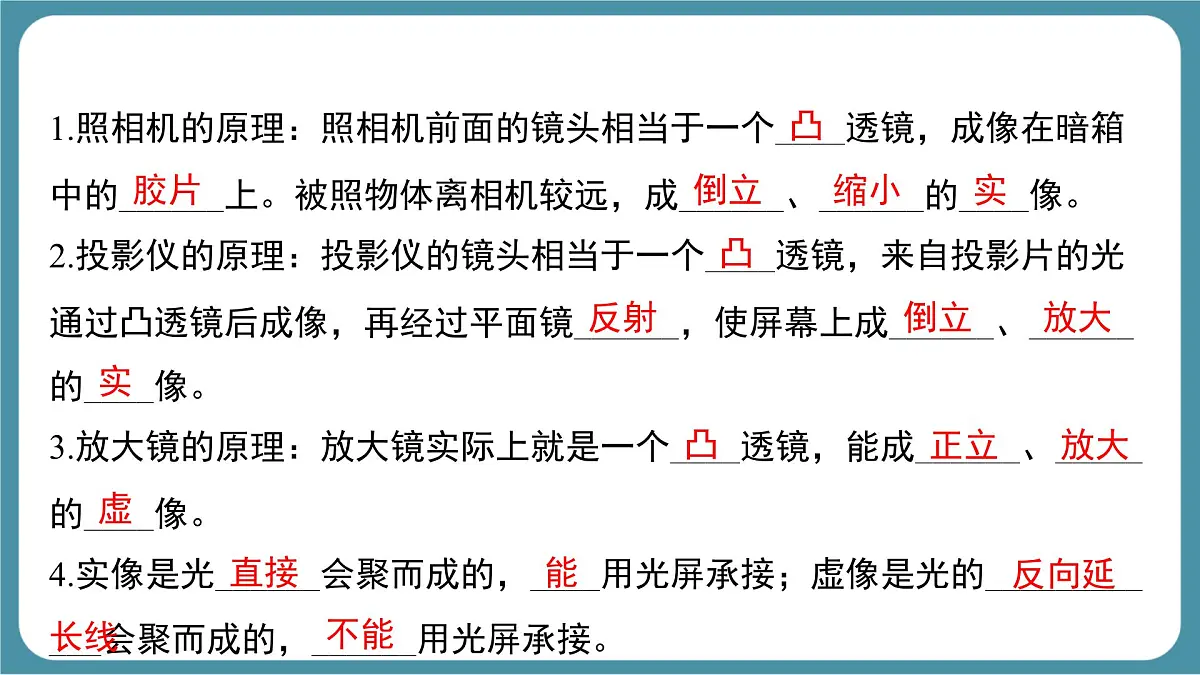 人教版物理（2024）八年级上册 5.2 生活中的透镜 课件 初中第3页