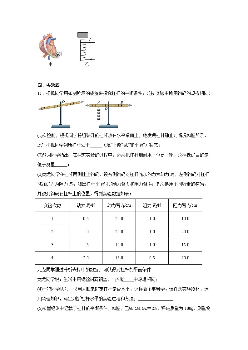 2025年广东省深圳市中考物理试题（附答案解析）第3页