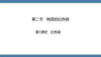 初中物理沪科版（2024）九年级全册（2024）第十四章 内能与热机第二节 物质的比热容图片课件ppt