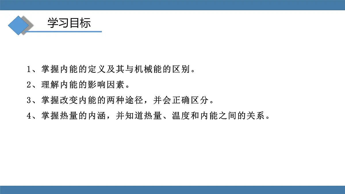 2025-2026学年度沪科版物理九年级全一册14.1 内能及其改变(课件）第3页