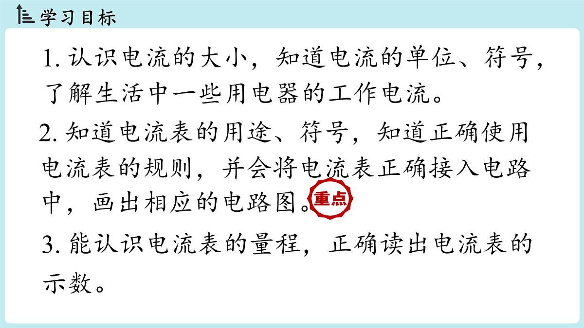 15.4电流的测量（课件）2025-2026学年人教版九年级物理全册第2页