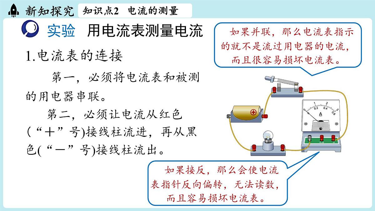 15.4电流的测量（课件）2025-2026学年人教版九年级物理全册第8页