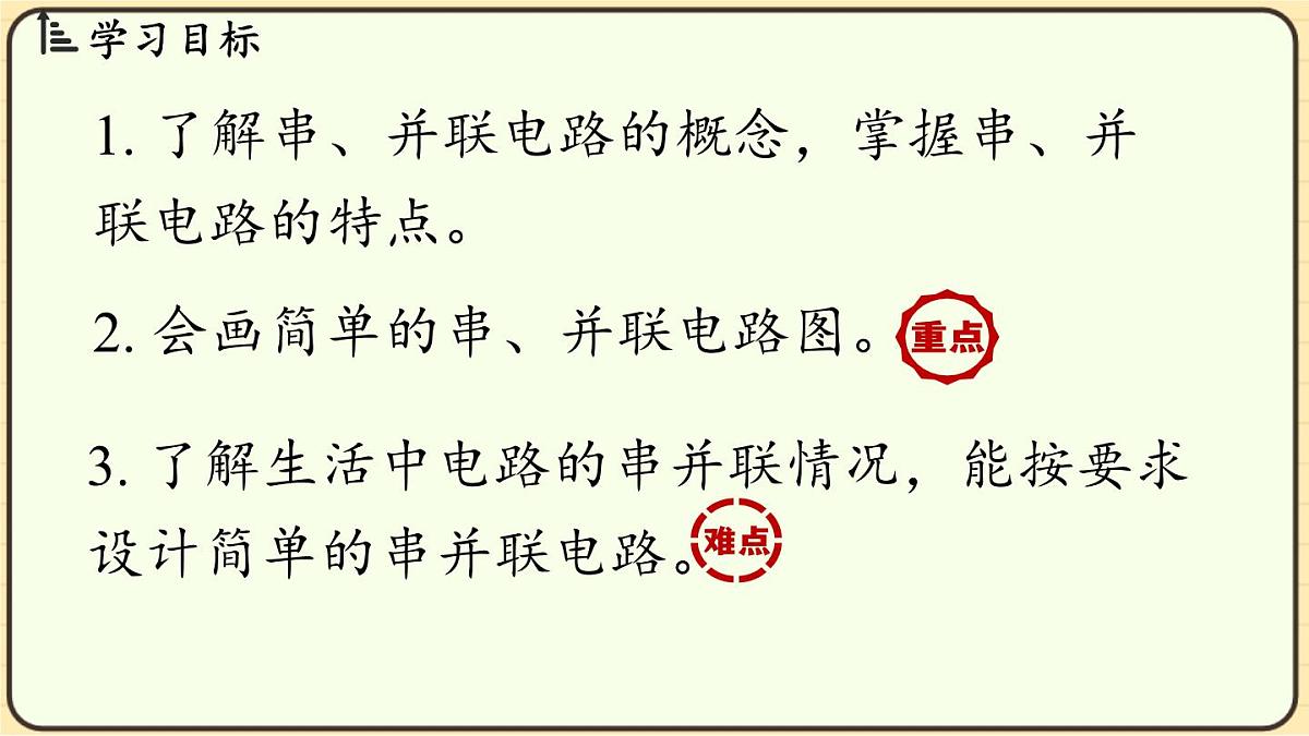 2025-2026学年人教版物理九年级上册15.3串联和并联 课件第2页