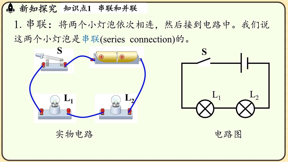 2025-2026学年人教版物理九年级上册15.3串联和并联 课件第5页