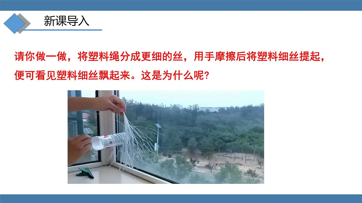 2025-2026学年度沪科版物理九年级全一册15.1 静电现象(课件）第3页