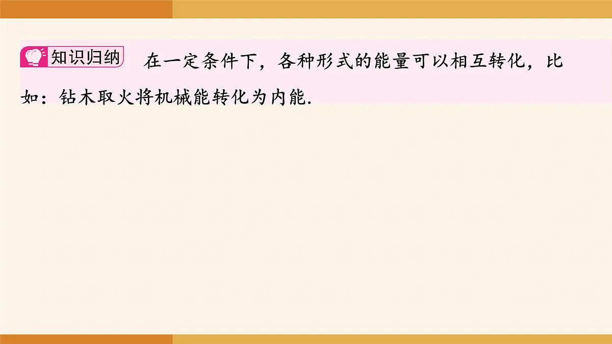 2025-2026学年度人教版物理九年级全一册14.1 能量的转化与守恒 课件第5页
